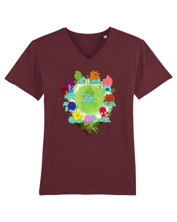 Bulbasaur Pokemon  Burgundy