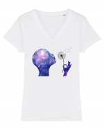 Speranță Tricou mânecă scurtă guler V Damă Evoker