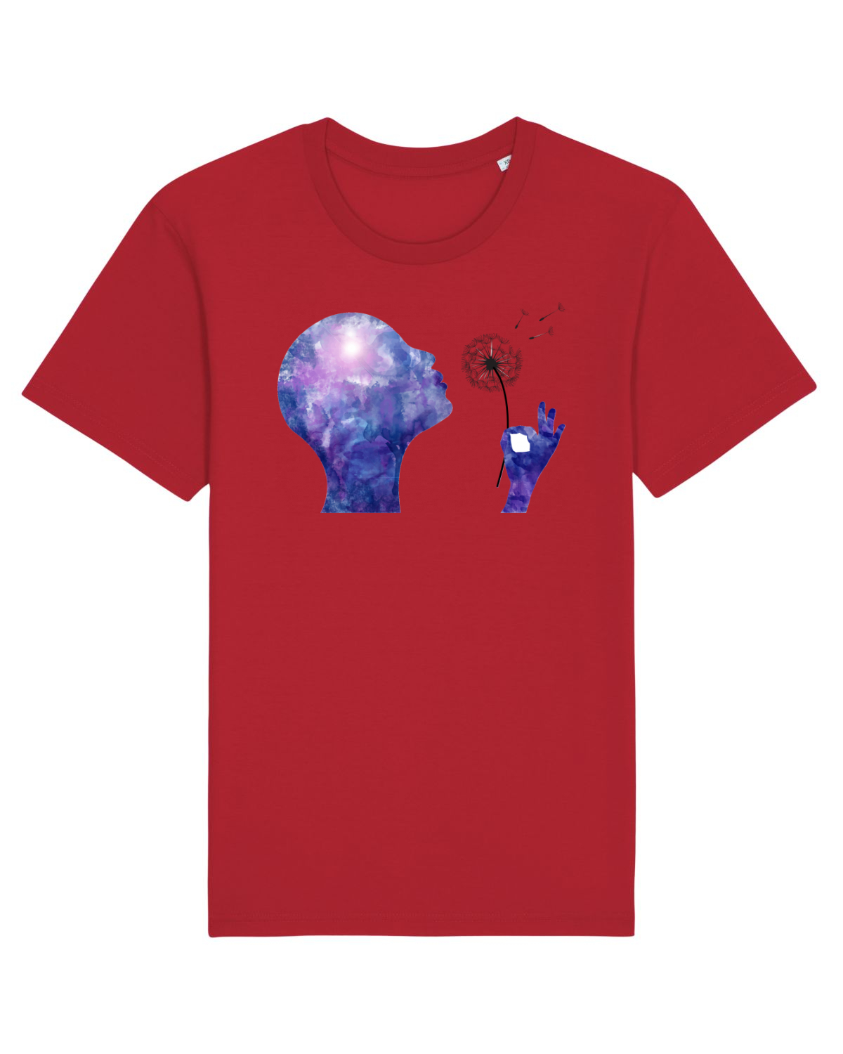 Tricou mânecă scurtă Unisex Rocker Red