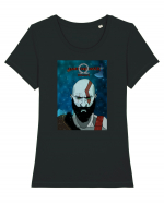 God of War Tricou mânecă scurtă guler larg fitted Damă Expresser