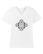 Mandala origins  Tricou mânecă scurtă guler V Bărbat Presenter