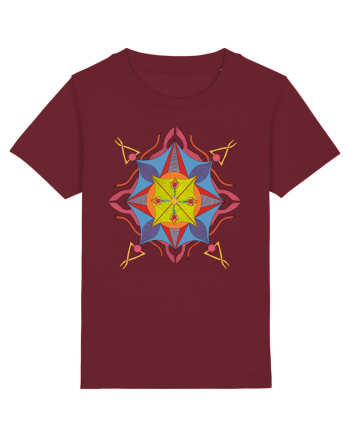 Mandala II Burgundy