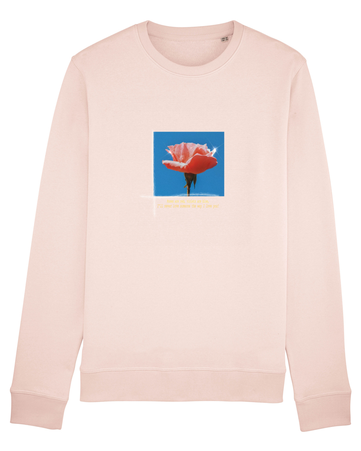 Bluză mânecă lungă Unisex Rise Candy Pink