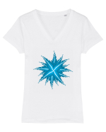 Blue Soul  Tricou mânecă scurtă guler V Damă Evoker