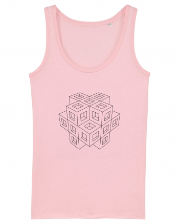 The Cube Cotton Pink
