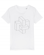 Cube 2 Tricou mânecă scurtă  Copii Mini Creator