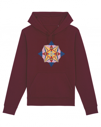 Mandala III Burgundy