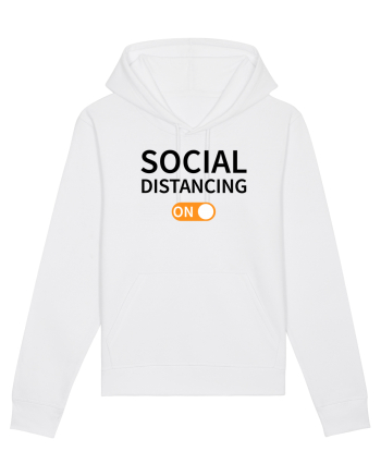 Social Distancing ON White
