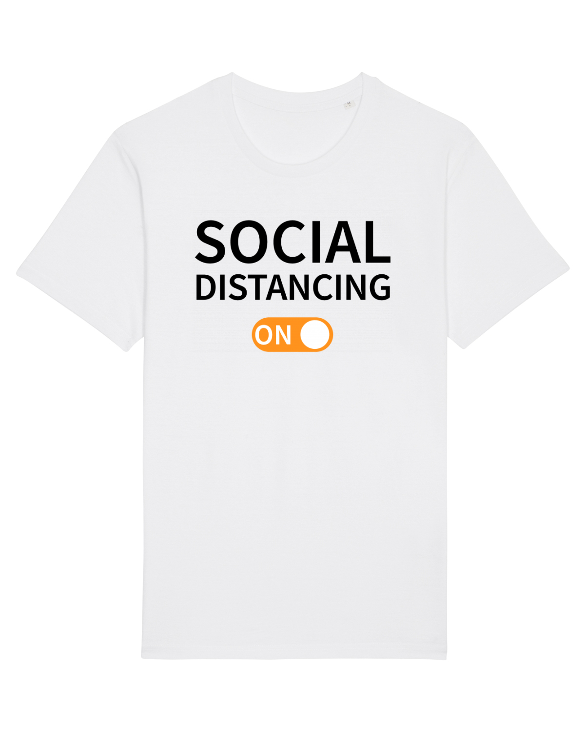 Tricou mânecă scurtă Unisex Rocker White