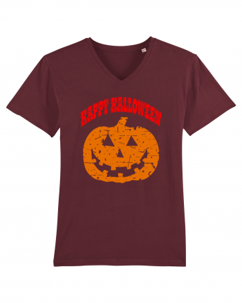 Happy Halloween Burgundy