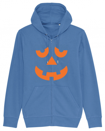 Pumpkin Face Bright Blue