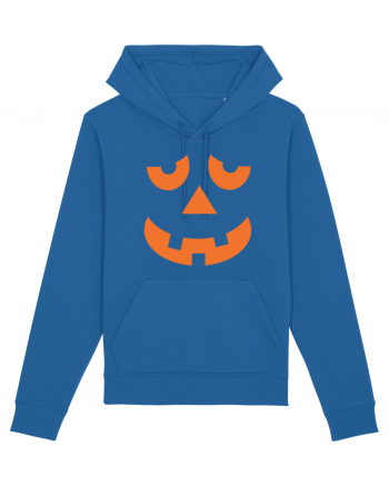 Pumpkin Face Royal Blue