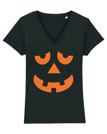 Pumpkin Face Black