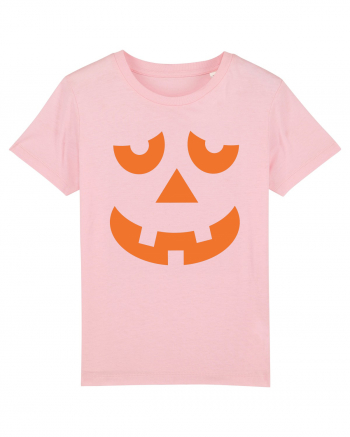 Pumpkin Face Cotton Pink