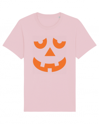 Pumpkin Face Cotton Pink