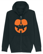  Pumpkin Happy Face Hanorac cu fermoar Unisex Connector