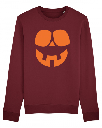  Pumpkin Happy Face Burgundy