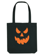 Pumpkin Angry Face Sacoșă textilă