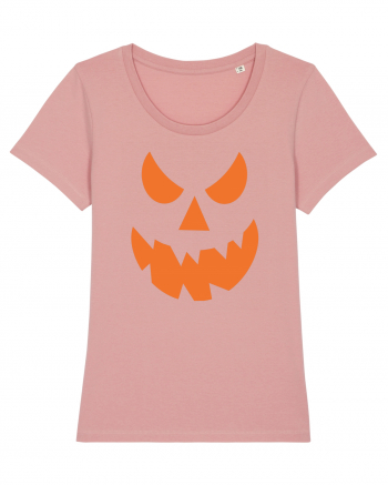 Pumpkin Angry Face Canyon Pink