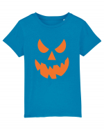 Pumpkin Angry Face Tricou mânecă scurtă  Copii Mini Creator