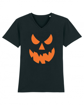 Pumpkin Angry Face Black