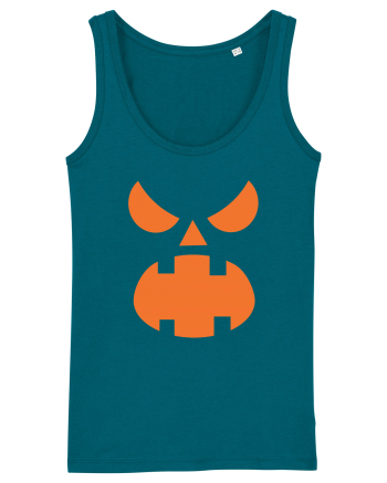Pumpkin Scream Face Ocean Depth