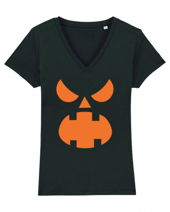 Pumpkin Scream Face Black