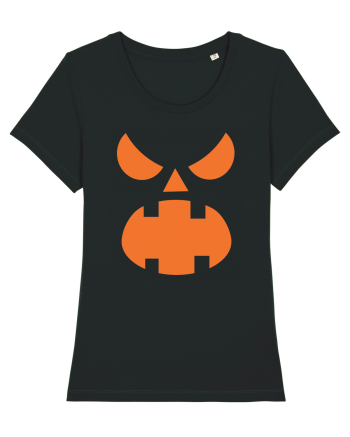 Pumpkin Scream Face Black