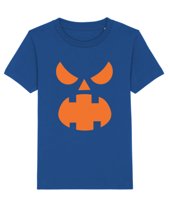 Pumpkin Scream Face Majorelle Blue