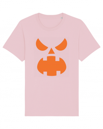 Pumpkin Scream Face Cotton Pink