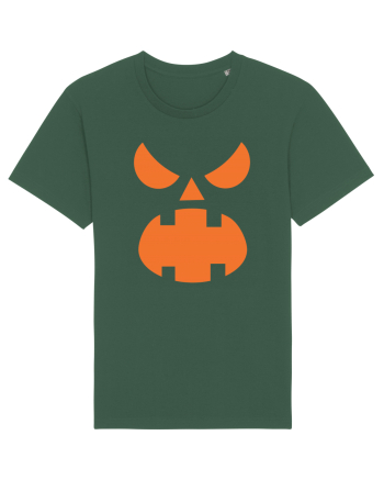 Pumpkin Scream Face Bottle Green