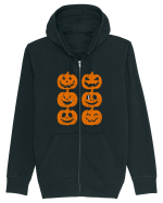 Pumpkin Angry Gang  Hanorac cu fermoar Unisex Connector
