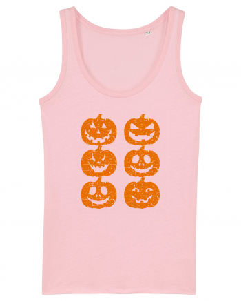 Pumpkin Angry Gang  Cotton Pink