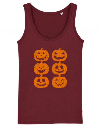 Pumpkin Angry Gang  Burgundy