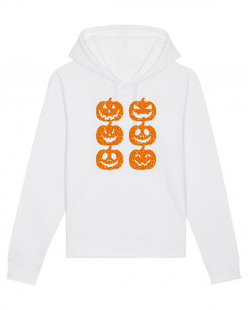 Pumpkin Angry Gang  White