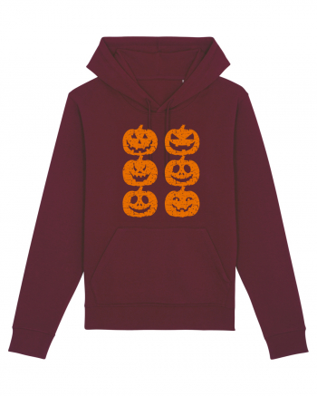 Pumpkin Angry Gang  Burgundy