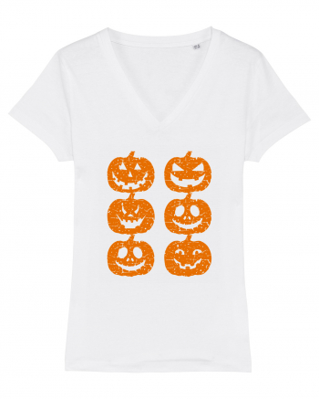 Pumpkin Angry Gang  White