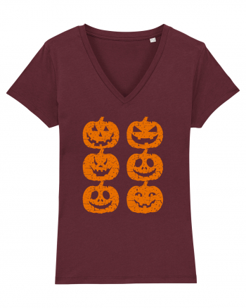 Pumpkin Angry Gang  Burgundy