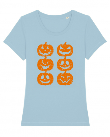 Pumpkin Angry Gang  Sky Blue