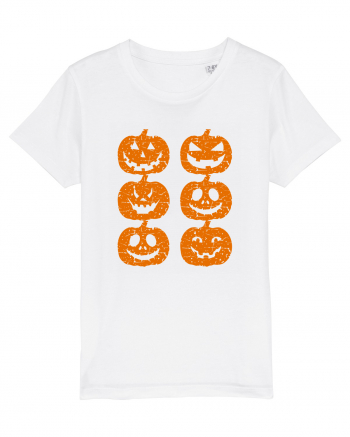 Pumpkin Angry Gang  White