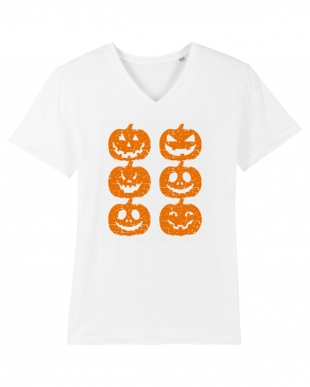 Pumpkin Angry Gang  White