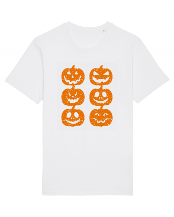 Pumpkin Angry Gang  White