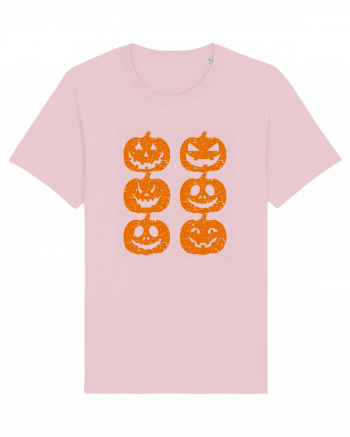 Pumpkin Angry Gang  Cotton Pink