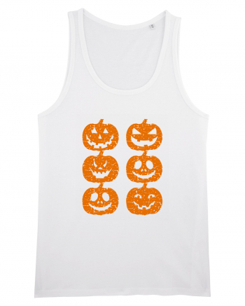 Pumpkin Angry Gang  White