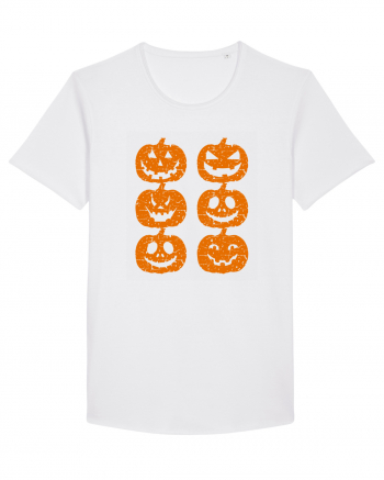 Pumpkin Angry Gang  White