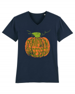 Pumpkin Obsessed Tricou mânecă scurtă guler V Bărbat Presenter