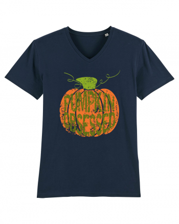 Pumpkin Obsessed French Navy