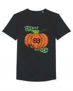 Treat or Trick Tricou mânecă scurtă guler larg Bărbat Skater