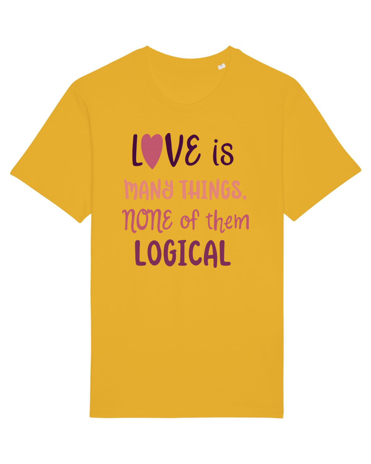 Tricou mânecă scurtă Unisex Rocker Spectra Yellow