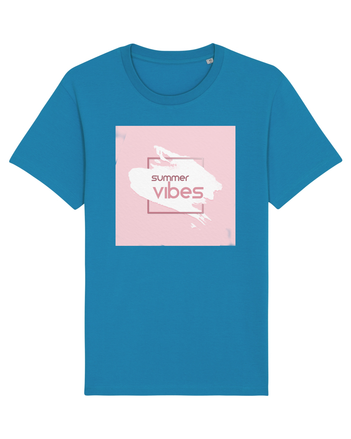 Tricou mânecă scurtă Unisex Rocker Azur